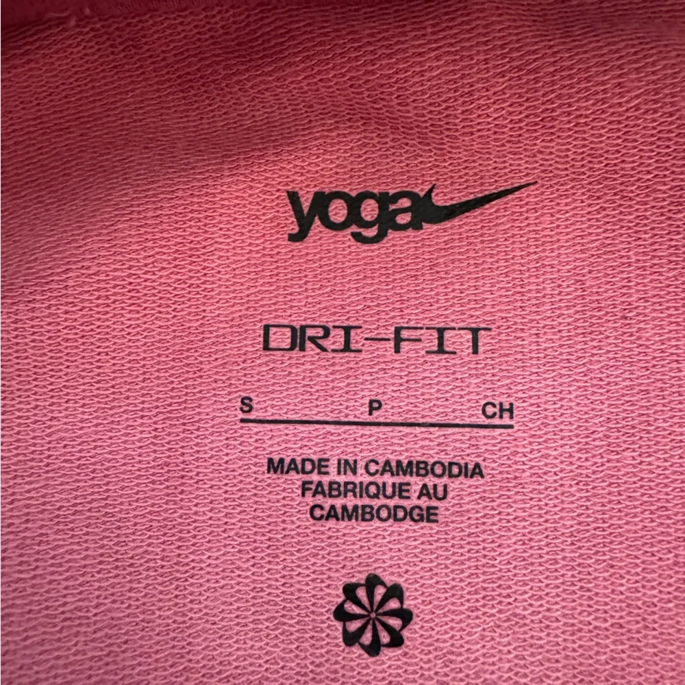 Nike‎ Yoga Dri-FIT Women's Fleece Hoodie Womens S Loose Boxy Fit Warm Up Workout